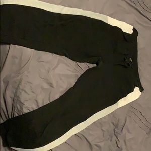 Black joggers